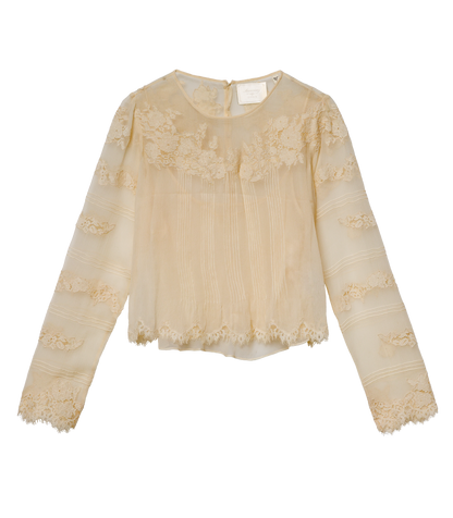 ALBERTINE ANNIVERSARY TOP -- CANDLELIGHT