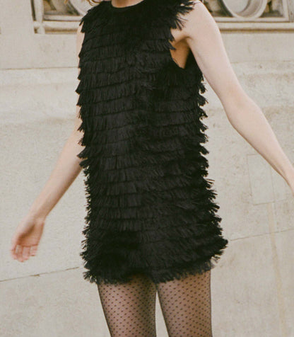 BASTIENNE SKIRT -- BLACK