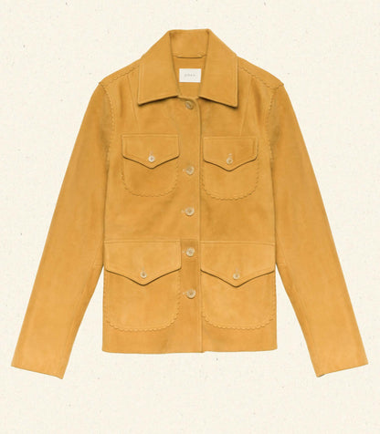 VARTAN JACKET -- WILD CHICORY